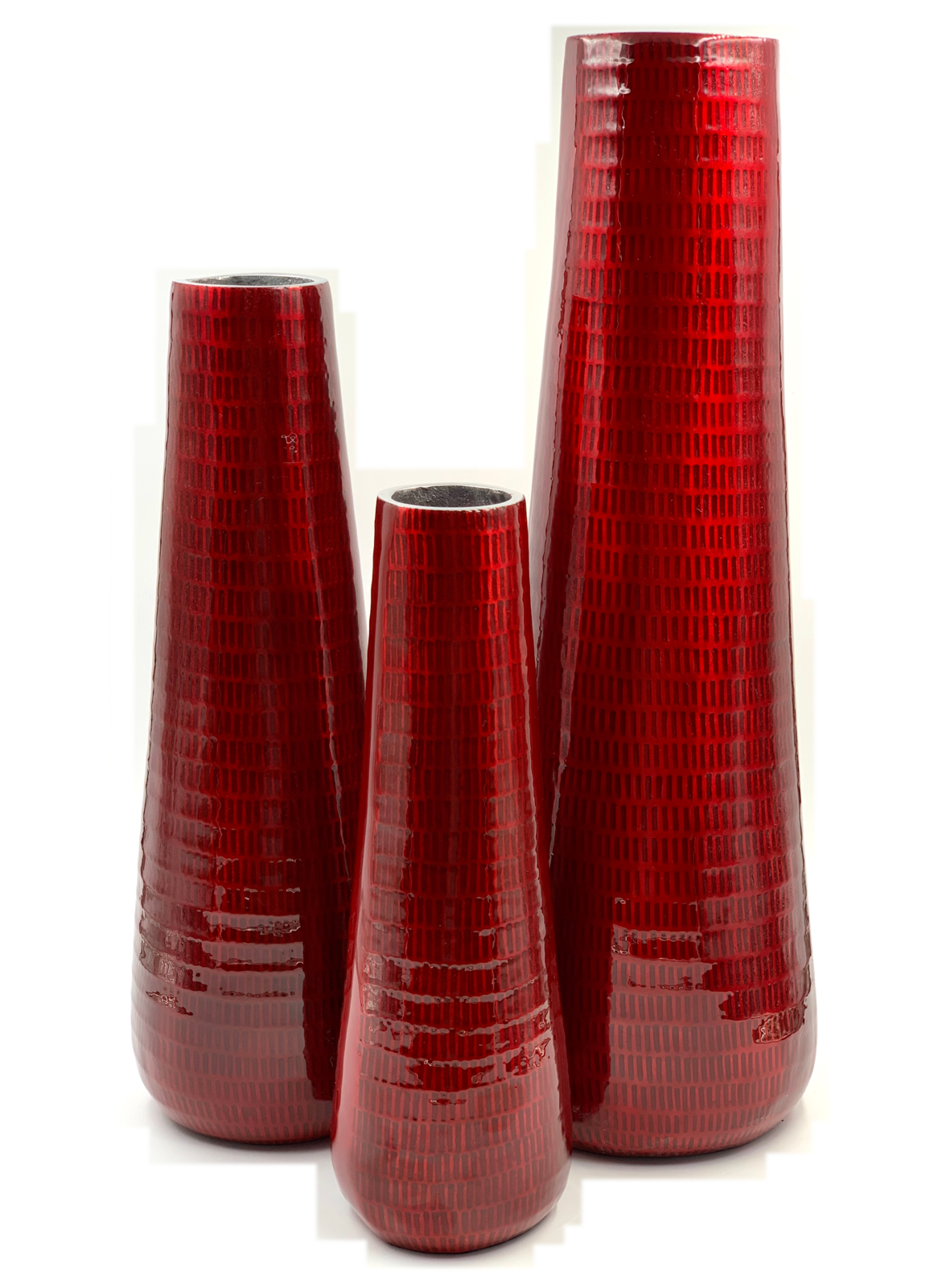 Red Vase Medium